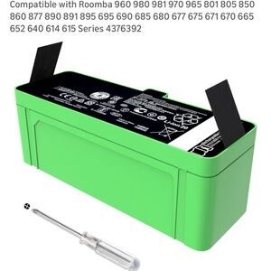 Green Roomba Battery 14.4V 1800mAh